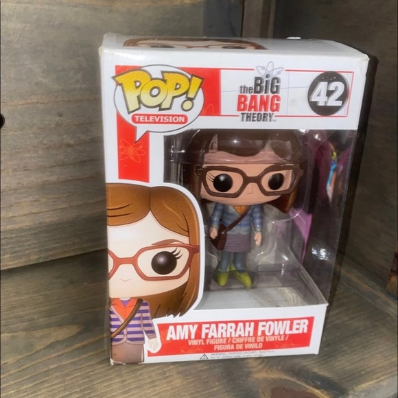 Funko Pop! Television The Big Bang Theory Amy Farrah Fowler 42 - Moça do Pop - Funko Pop é aqui Funko Pop! Television The Big Bang Theory Amy Farrah Fowler 42 - Moça do Pop - Funko Pop é aqui